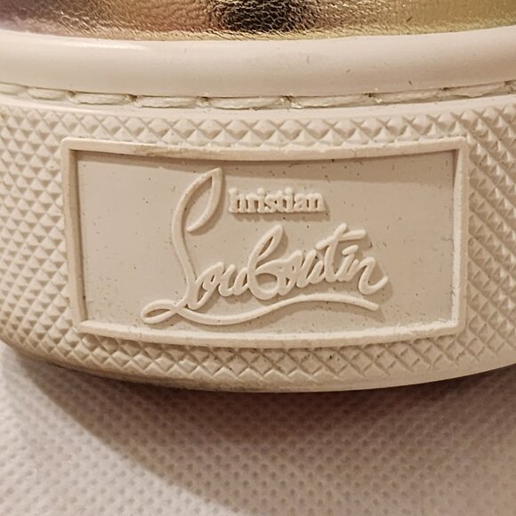 Excellent EU39 CHRISTIAN LOUBOUTIN Sneakers Vieirissima Iridescent - Picture 14 of 16